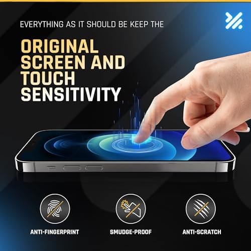 iPhone 12 / 12 Pro 6.1 Inch Screen Protector EZ Kit 2 Pack