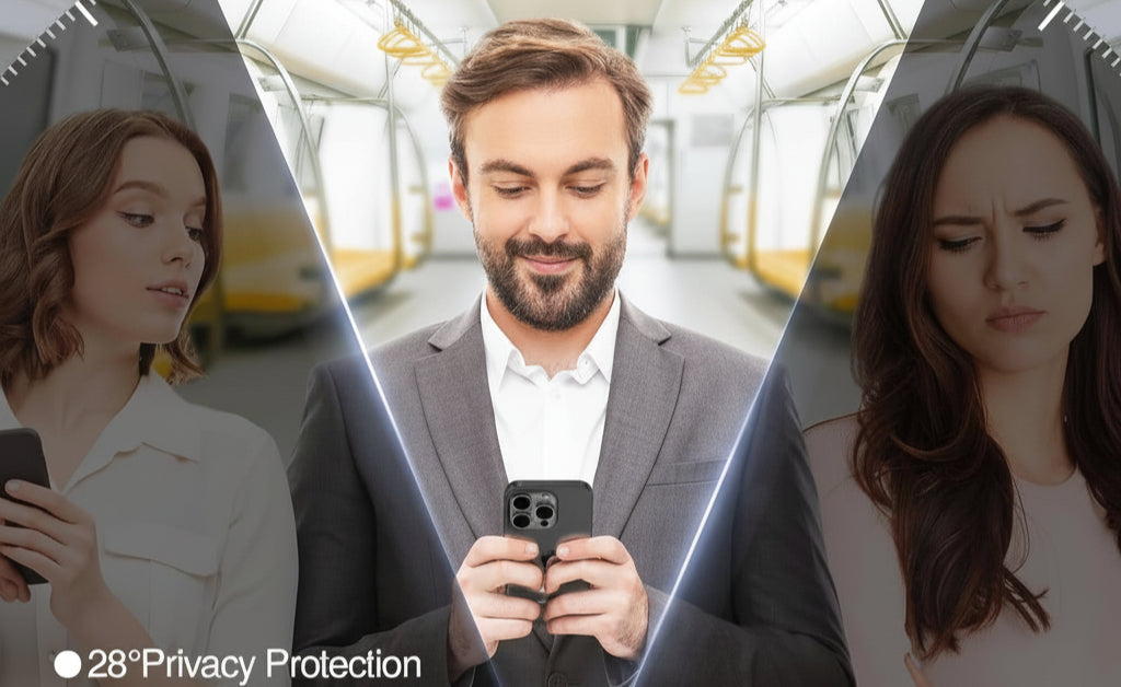 iPhone 16 Pro Privacy Glass Protector | Anti-Spy Tempered Screen Protector Because Your Screen Deserves Privacy