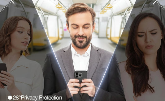 iPhone 16 Pro Privacy Glass Protector | Anti-Spy Tempered Screen Protector Because Your Screen Deserves Privacy